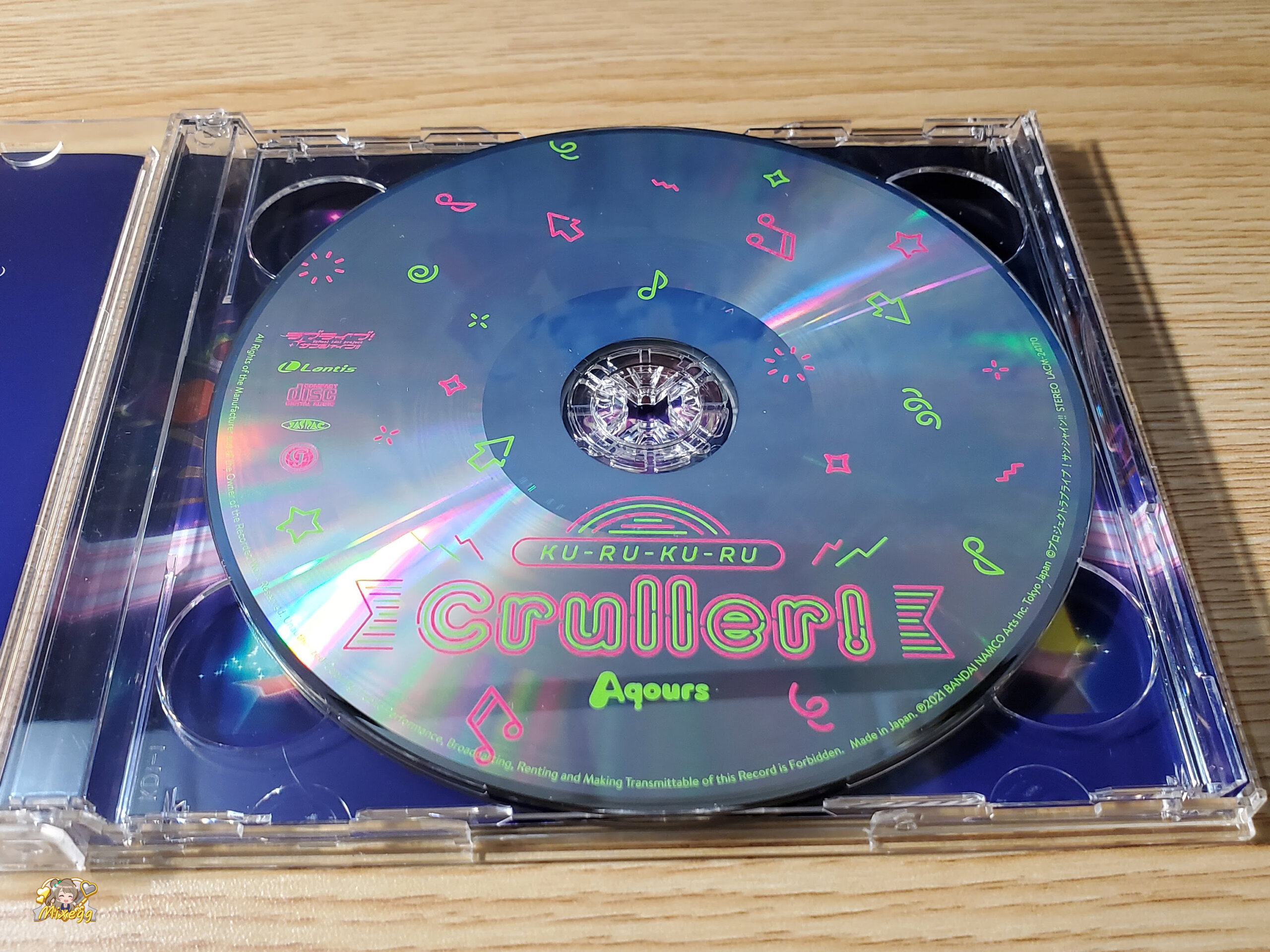 〈KU-RU-KU-RU Cruller!〉CD本體